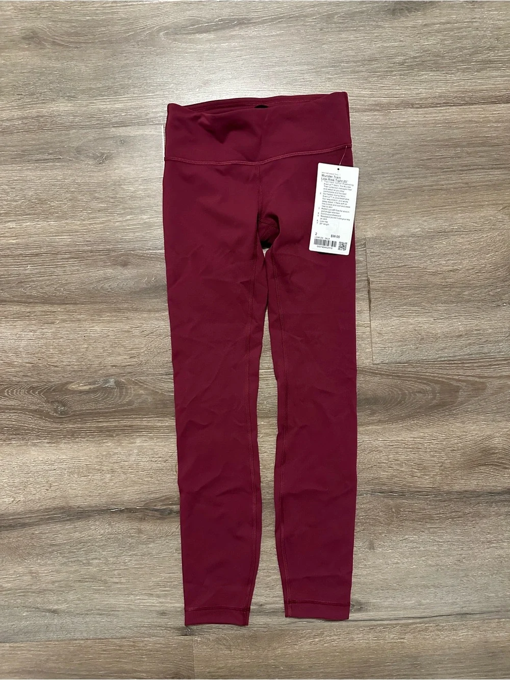 lululemon Wunder Train Low Rise Tight 25”